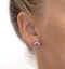 Pink Sapphire 6 X 4mm and Diamond 18K Yellow Gold Earrings Feg28-Ru - image 2