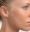 Pink Sapphire 6 X 4mm and Diamond 18K Yellow Gold Earrings Feg28-Ru - image 4