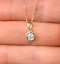 Emily 18K Gold Diamond Pendant Necklace 0.33CT - image 4