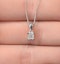 Olivia 18K White Gold Diamond Pendant Necklace 0.25CT H/SI - image 4