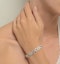 Everyday Bracelet 2.50CT Diamond 9K White Gold - image 2