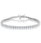 5ct Diamond Tennis Bracelet Claw Set in 9K White Gold - image 1
