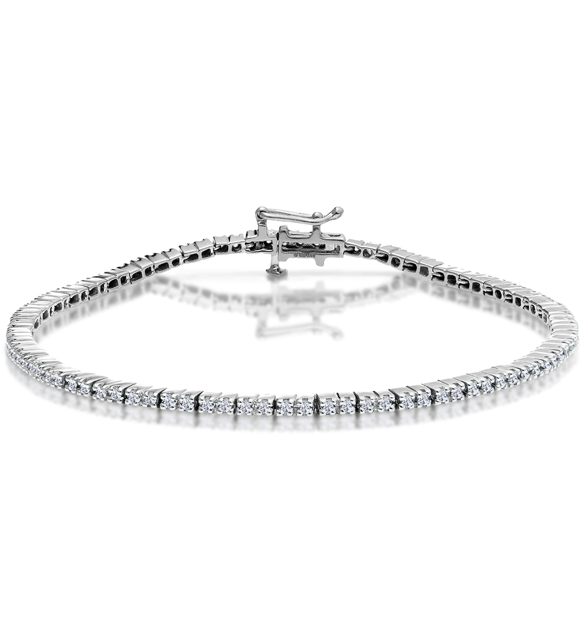 1ct diamond tennis bracelet