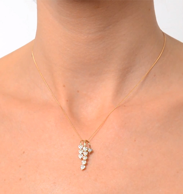 Diamond Drop Necklaces The Diamond Store