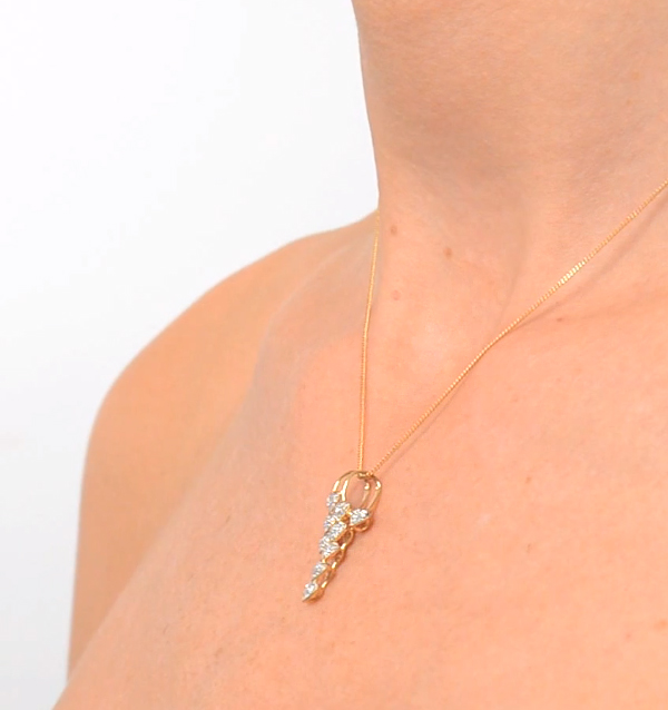 Diamond Drop Necklaces The Diamond Store