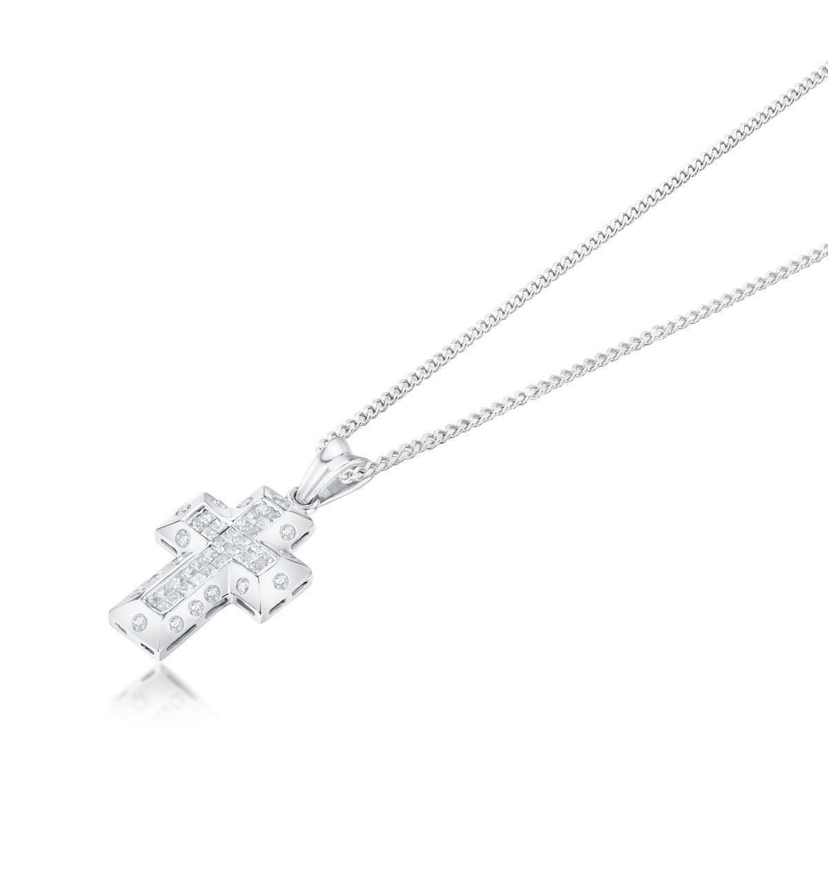 Baguette Diamond Pendants and Necklaces The Diamond Store