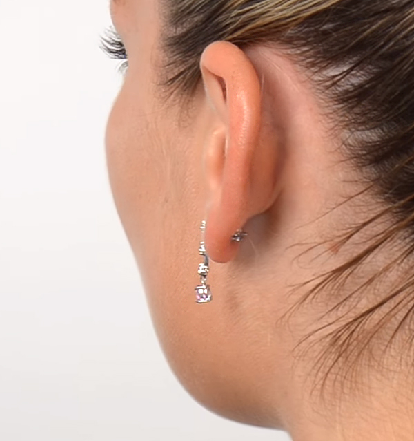 Pink Sapphire Earrings | The Diamond Store