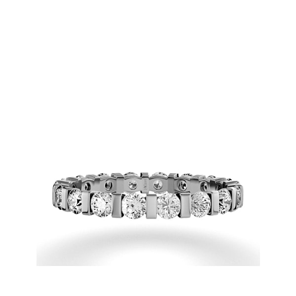Eternity Ring Hannah Platinum Diamond 1.00ct H/Si - Image 2