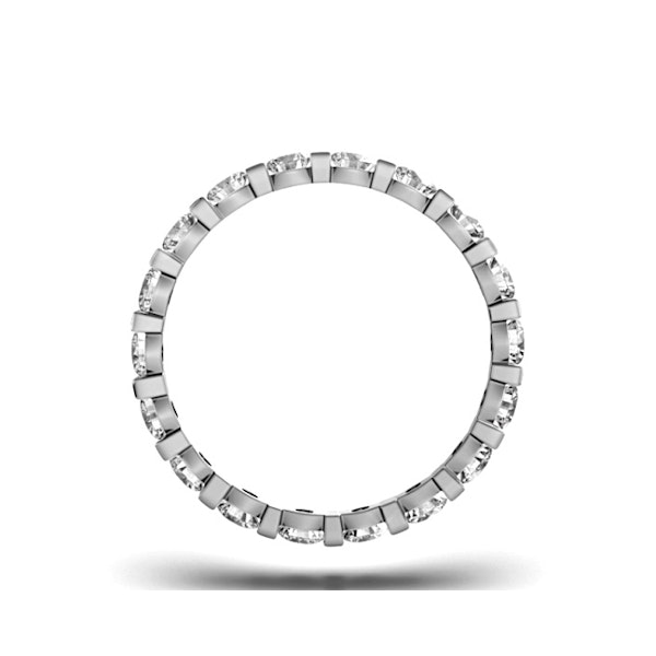 Eternity Ring Hannah Platinum Diamond 1.00ct H/Si - Image 3