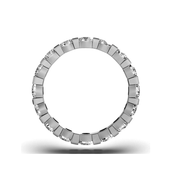 Eternity Ring Hannah 18K White Gold Diamond 3.00ct G/Vs - Image 3