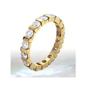 Eternity Ring Hannah 18K Gold Diamond 3.00ct H/Si