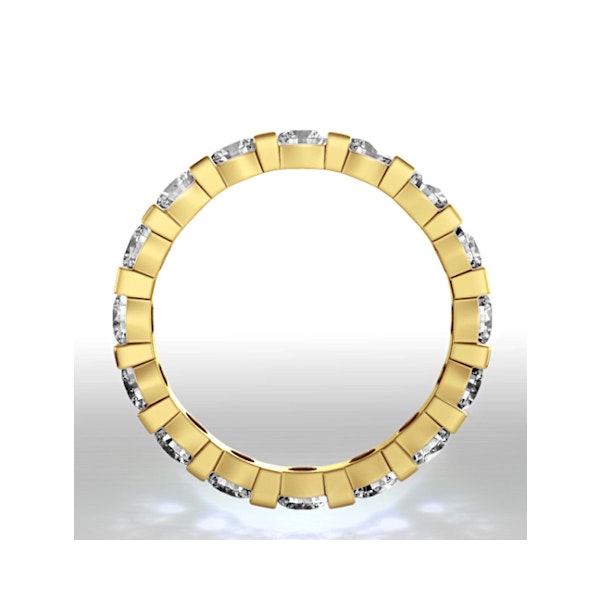 Eternity Ring Hannah 18K Gold Diamond 3.00ct G/Vs - Image 3