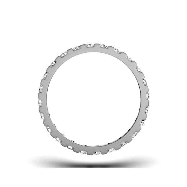 Eternity Ring Hannah 18K White Gold Diamond 0.50ct H/Si - Image 3