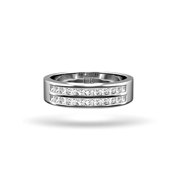 Holly 18K White Gold Diamond Eternity Ring 1.50CT G/VS - Image 2