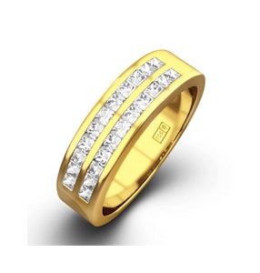 HOLLY 18K Gold Diamond ETERNITY RING 1.00CT G/VS