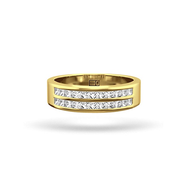 HOLLY 18K Gold Diamond ETERNITY RING 0.50CT G/VS - Image 2