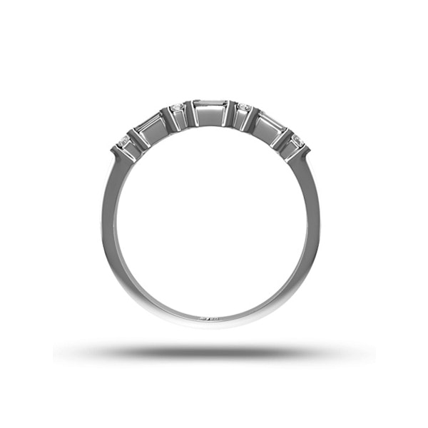 JESSICA PLATINUM Diamond ETERNITY RING 0.50CT G/VS - Image 3