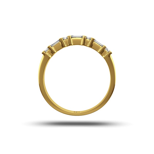 JESSICA 18K Gold Diamond ETERNITY RING 0.50CT G/VS - Image 3