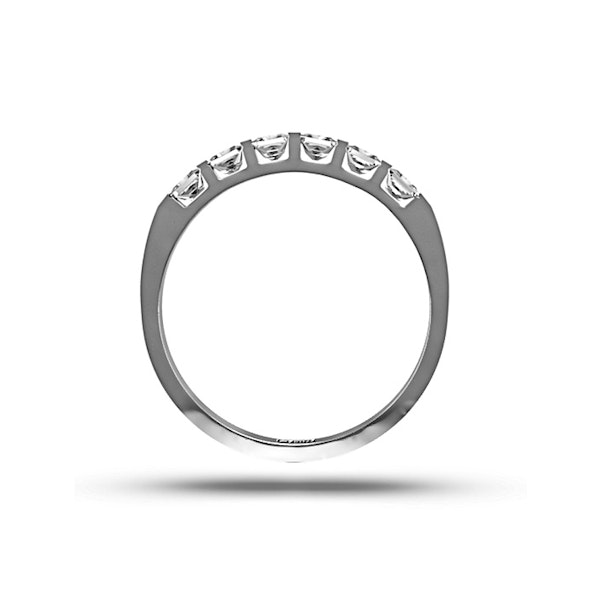 OLIVIA PLATINUM Diamond ETERNITY RING 0.50CT H/SI - Image 3