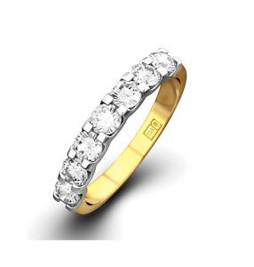 Chloe 18K Gold Diamond Eternity Ring 1.50ct H/Si