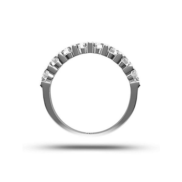 HANNAH PLATINUM Diamond ETERNITY RING 0.50CT G/VS - Image 3