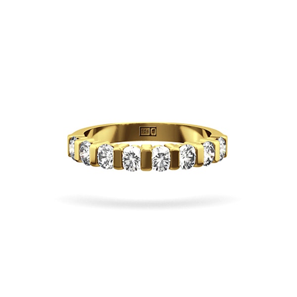 HANNAH 18K Gold Diamond ETERNITY RING 1.00CT H/SI - Image 2