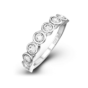Emily 18K White Gold Diamond Eternity Ring 1.50CT H/SI