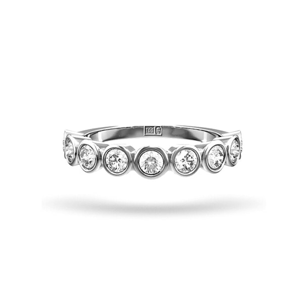 Emily Platinum Diamond Eternity Ring 1.50CT G/VS - Image 2