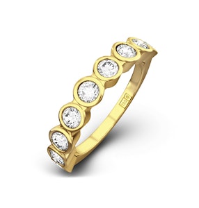 Emily 18K Gold Diamond Eternity Ring 1.50CT G/VS
