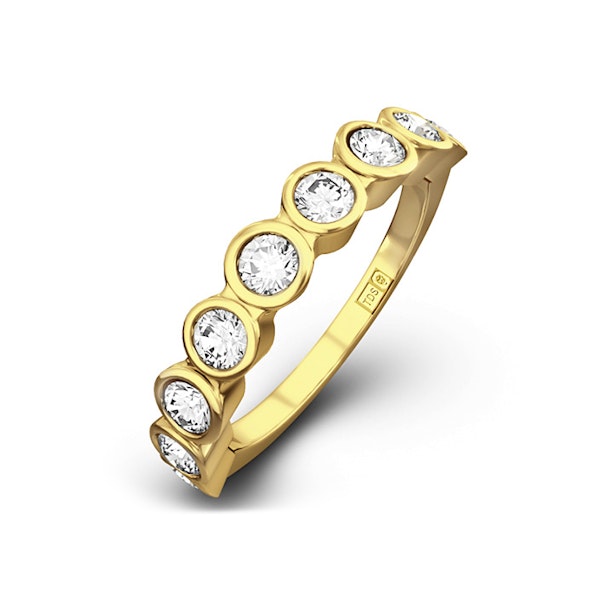 EMILY 18K Gold Diamond ETERNITY RING 1.00CT G/VS - Image 1