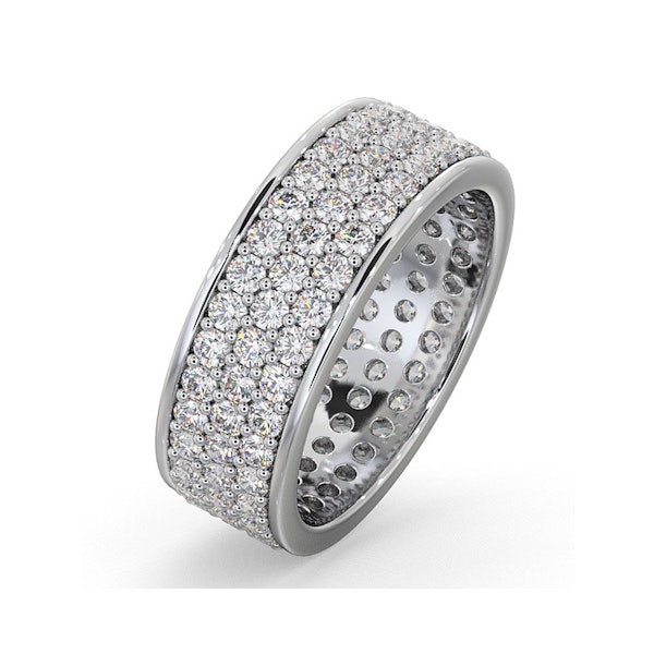 Eternity Ring Tia Platinum Diamond 2.00ct H/Si - Image 1