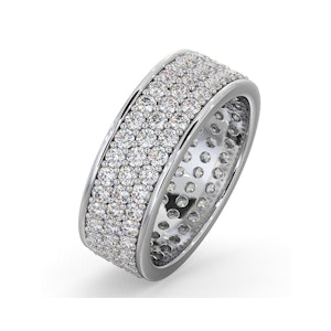 Eternity Ring Tia Platinum Diamond 2.00ct G/Vs