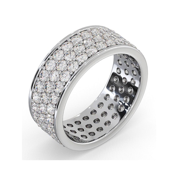 Eternity Ring Tia 18KW Diamond 3.00ct H/Si - Image 2