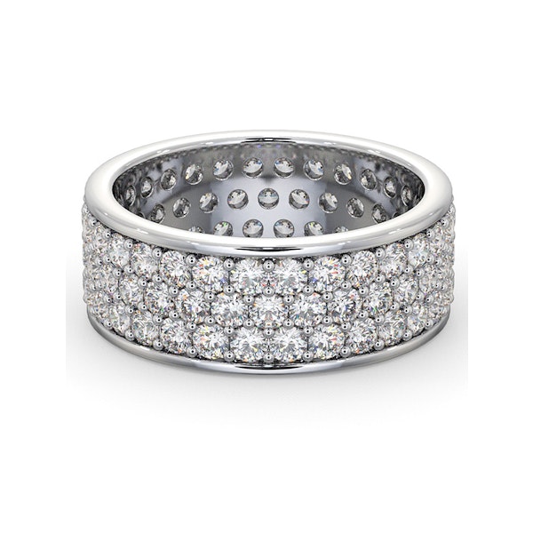 Eternity Ring Tia Platinum Diamond 3.00ct H/Si - Image 3