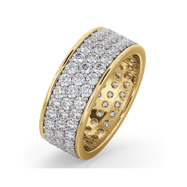 Eternity Ring Tia 18Ky Diamond 3.00ct G/Vs - Image 1