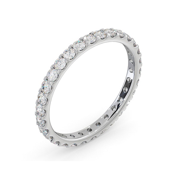 Erin Lab Diamond Eternity Ring 18K White Gold 1.00ct H/Si - Image 2