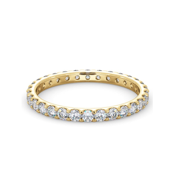 Erin Lab Diamond Eternity Ring 18K Gold 1.00ct H/Si - Image 3