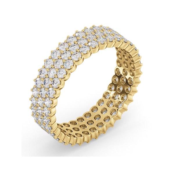 Eternity Ring Jasmine 18K Gold Diamond 2.00ct G/Vs - Image 2