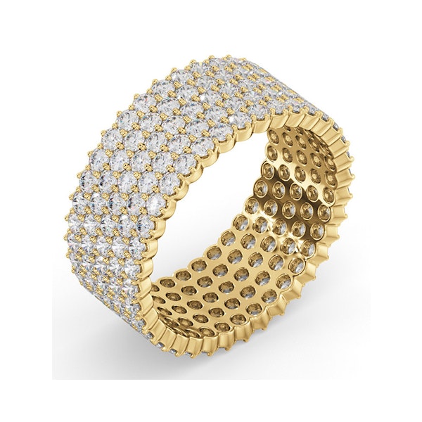 Eternity Ring Jasmine 18K Gold Diamond 3.00ct H/Si - Image 2