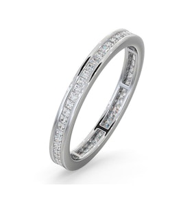 Eternity Ring Lauren Platinum Diamond 0.50ct H/Si