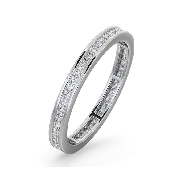 Eternity Ring Lauren 18K White Gold Diamond 0.50ct G/Vs - Image 1