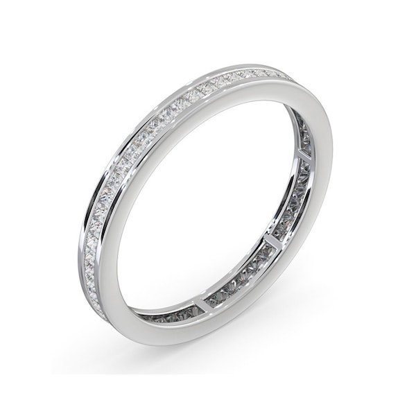 Eternity Ring Lauren 18K White Gold Diamond 0.50ct G/Vs - Image 2