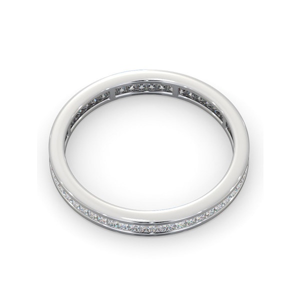 Eternity Ring Lauren 18K White Gold Diamond 0.50ct H/Si - Image 4