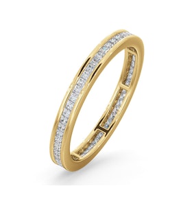 Eternity Ring Lauren 18K Gold Diamond 0.50ct G/Vs