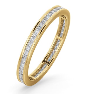 Eternity Ring Lauren 18K Gold Diamond 0.50ct H/Si