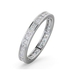 Eternity Ring Lauren 18K White Gold Diamond 1.00ct G/Vs