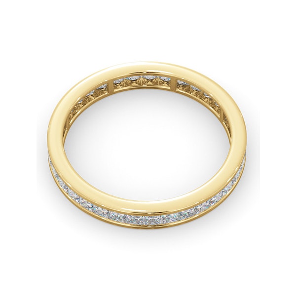 Lauren Lab Princess Diamond Eternity Ring 18K Gold 1.00ct G/Vs - Image 4