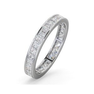 Eternity Ring Lauren 18K White Gold Diamond 1.50ct G/Vs