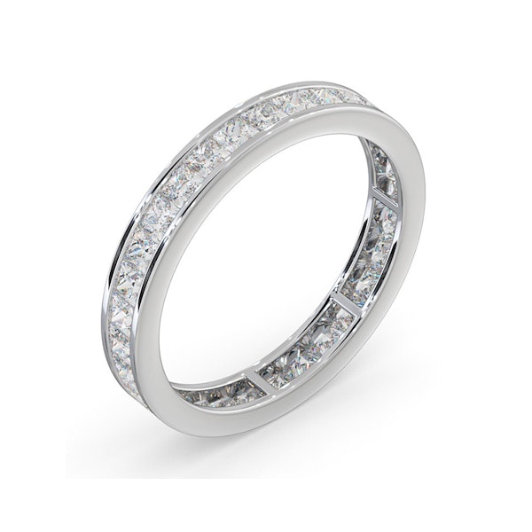 Eternity Ring Lauren 18K White Gold Diamond 1.50ct H/Si - Image 2