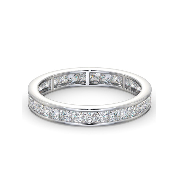 Eternity Ring Lauren 18K White Gold Diamond 1.50ct H/Si - Image 3